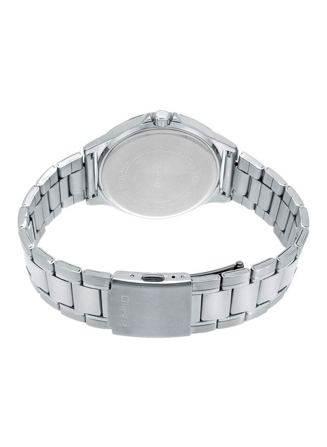 CASIO - Men's Enticer Analog Watch MTP-V300D-7AUDF - 40 mm - Silver - Image 1