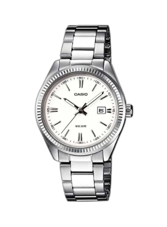 CASIO Women's Women's Stainless Steel Analog Watch LTP-1302D-7A1 - 30.2 mm  - Image 1
