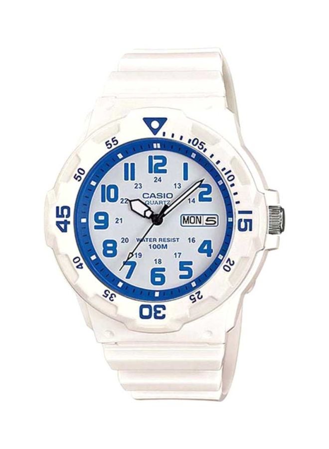CASIO Men's Youth Analog Watch MRW-200HC-7B2V - 45 mm - White - Image 1