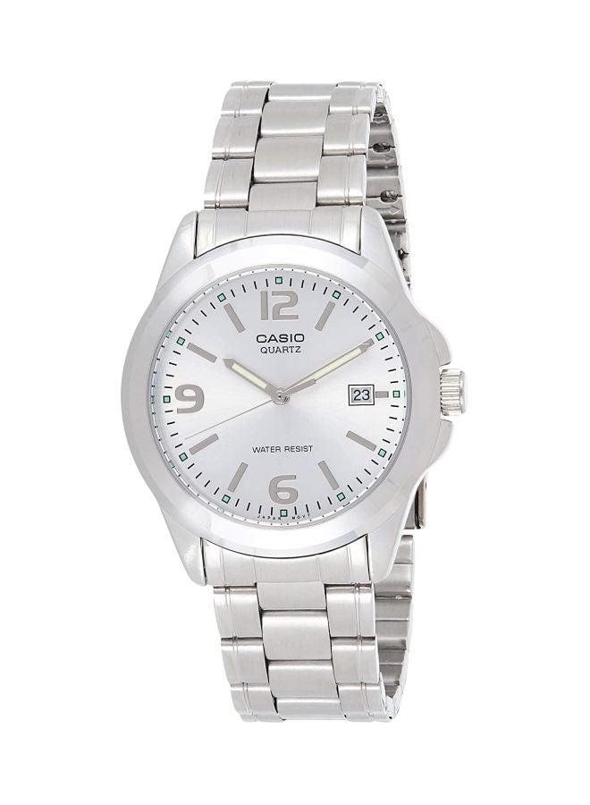 CASIO Women's Enticer Series Analog Watch LTP-1215A-7A - 28 mm - Silver - Image 1