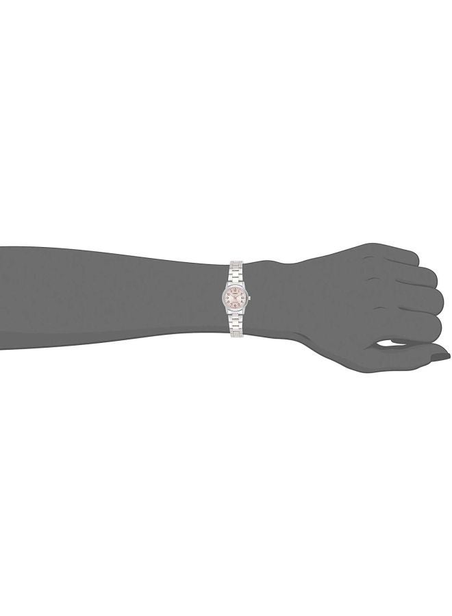 CASIO Women's Dress Analog Watch LTP-V002D-4BUDF - 25 mm - Silver - Image 4