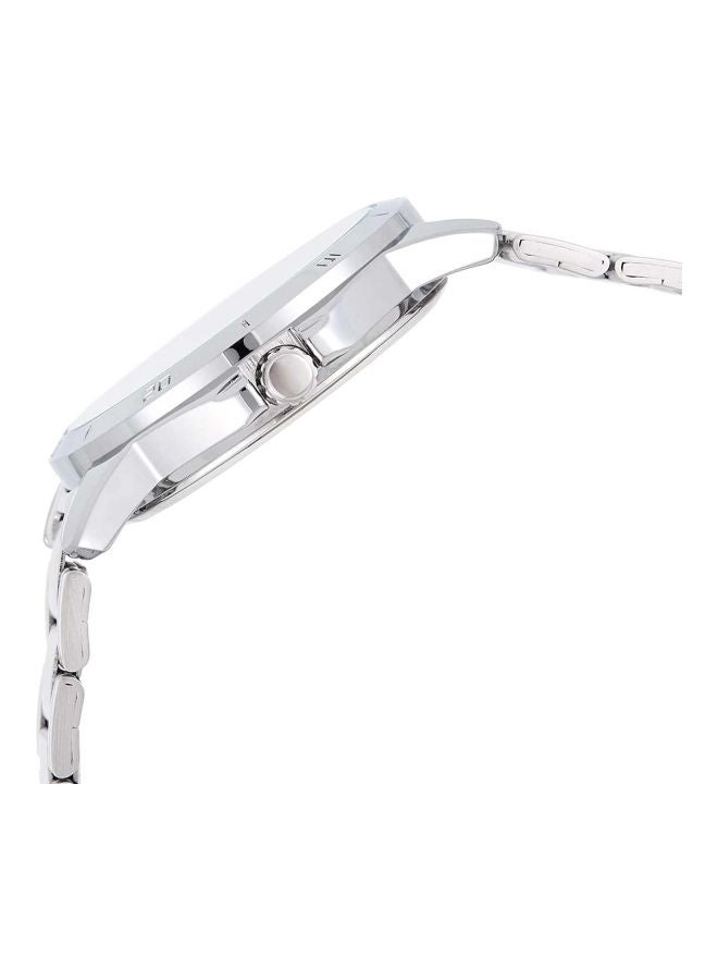 CASIO Men's Dress Analog Watch MTP-V004D-7 - 40 mm - Silver - Image 3