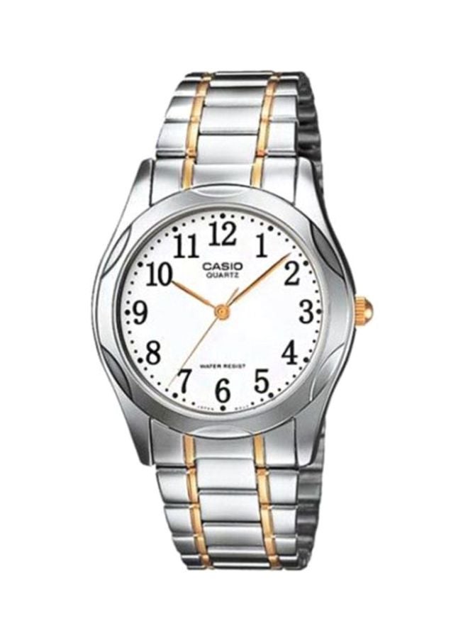 كاسيو ساعة عقارب إنتايسر سيريز مقاومة للماء طراز MTP-1275SG-7B للرجال - Image 1