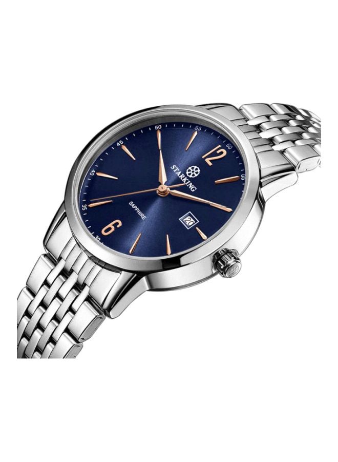 كاسيو ساعة يد بعقارب مقاومة للماء من سلسلة إنتايسر طراز LTP-1215A-2ADF - مقاس 28 مم - فضي للنساء - Image 4