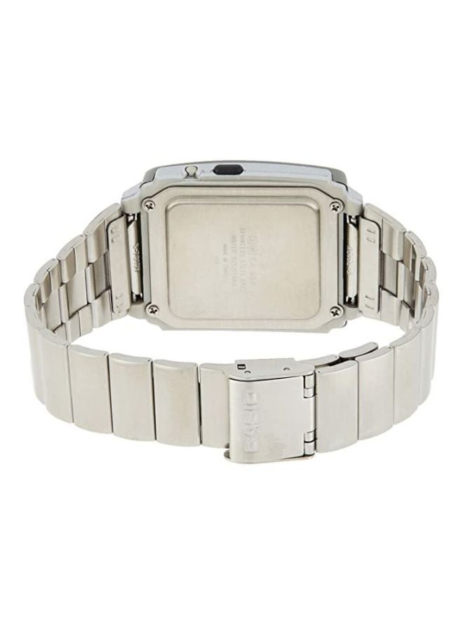 كاسيو ساعة يد رقمية كلاسيكية CA-506-1DF - 45 مم - فضي للرجال - Image 2