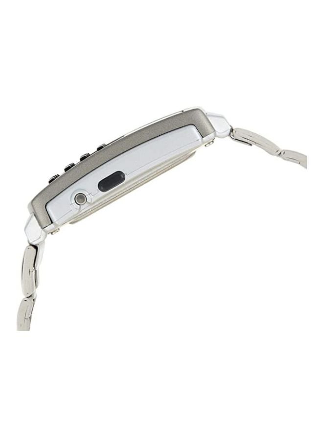 كاسيو ساعة يد رقمية كلاسيكية CA-506-1DF - 45 مم - فضي للرجال - Image 3