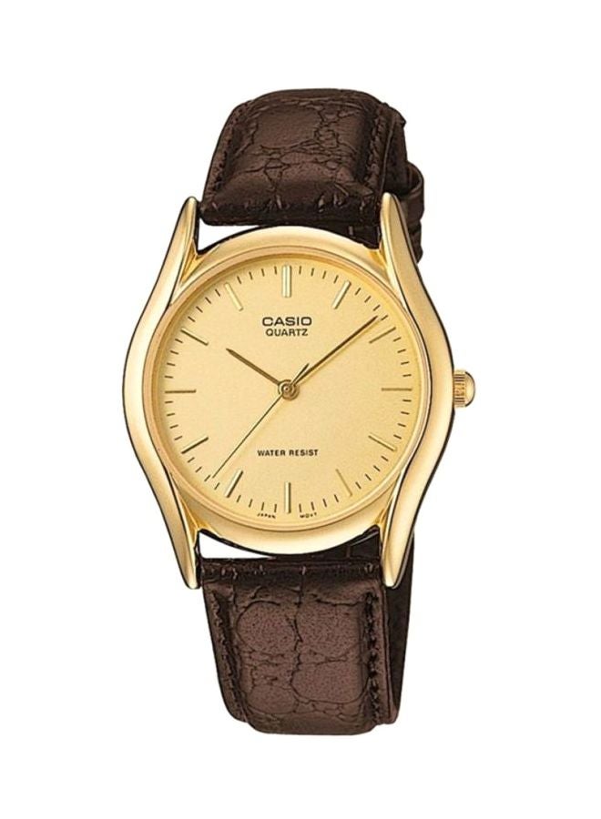 CASIO Women's Enticer Analog Watch LTP-1094Q-9ARDF - 29 mm - Brown - Image 1