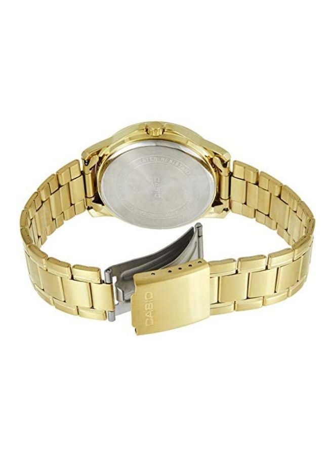 كاسيو ساعة يد رسمية بعقارب طراز LTP-V004G-7B - مقاس 35 مم - لون ذهبي للنساء - Image 2