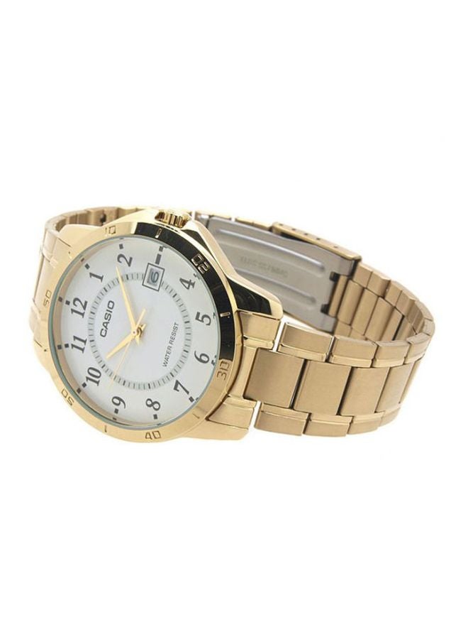 كاسيو ساعة يد رسمية بعقارب طراز LTP-V004G-7B - مقاس 35 مم - لون ذهبي للنساء - Image 4