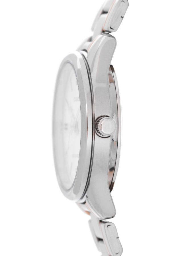 CASIO Women's Enticer Analog Watch LTP-V005SG-7A - 28 mm - Silver/Gold - Image 3