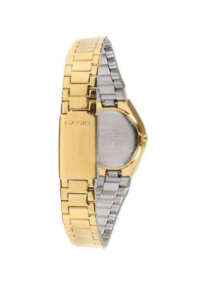 كاسيو ساعة يد إنتايسر بعقارب طراز LTP-1170N-7A - قياس 26 مم - لون ذهبي للنساء - Image 2