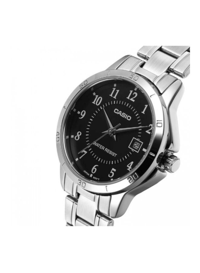 Women's Dress Water Resistant Analog Watch LTP-V004D-1BUDF - 30 mm - Silver