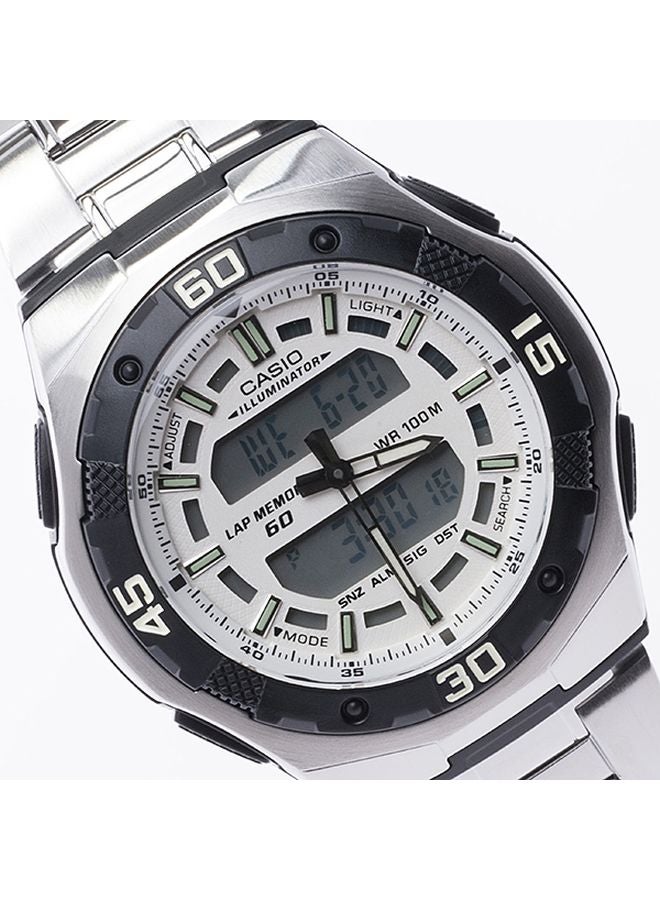 CASIO Men's Sports Analog/Digital Watch AQ-164WD-7AV - Image 4