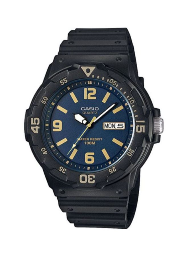 CASIO Men's Youth Water Resistant Analog Watch MRW-200H-2B3VEF - 45 mm - Black - Image 1