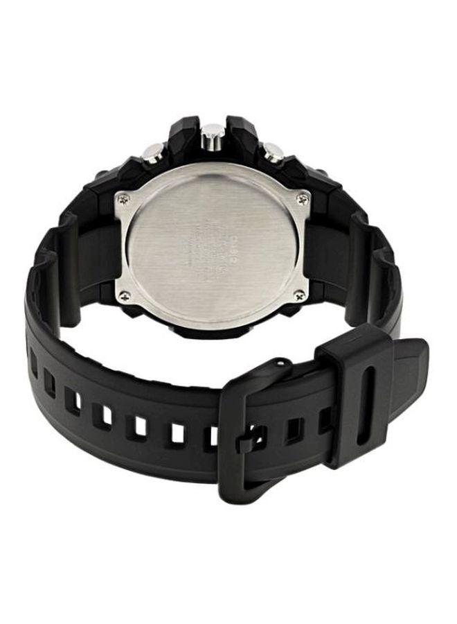CASIO - Men's Youth Chronograph Watch MCW-110H-9AVDF - 54 mm - Black - Image 1