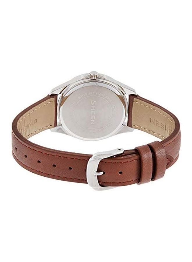 CASIO Women's Sheen Analog Watch SHE-3060L-7A - Image 2