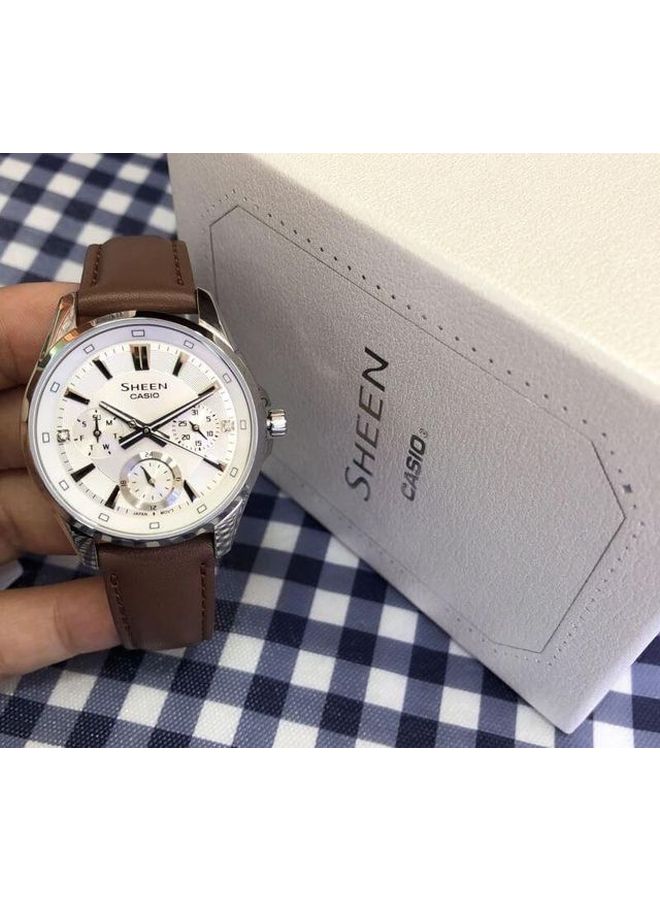 CASIO Women's Sheen Analog Watch SHE-3060L-7A - Image 4