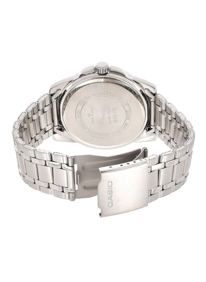 CASIO Men's Enticer Analog Watch MTP-1314D-7A - 50 mm - Silver - Image 2