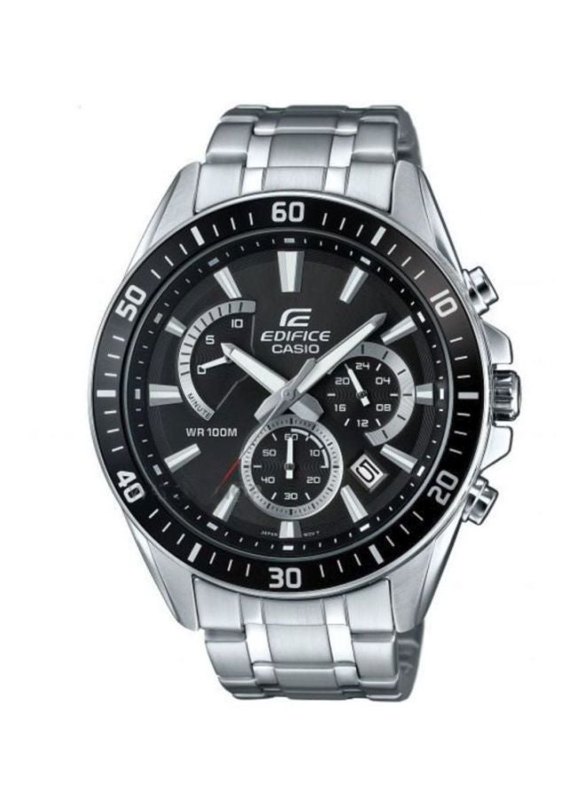 CASIO Men's Edifice Analog Watch EFR-552D-1AV - 53 mm - Silver - Image 1