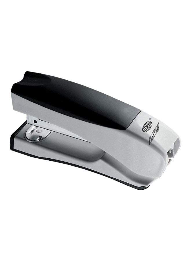Plastic Body Stand-Up Stapler Grey/Black
