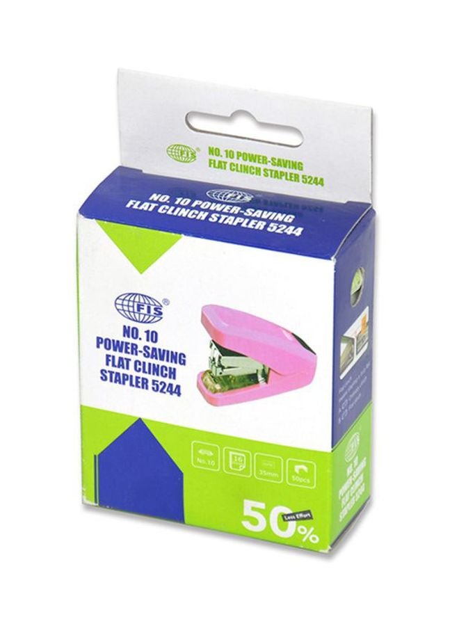 FIS Flat Clinch Staplers Black/Yellow - Image 2