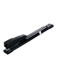FIS Long Arm Stapler With Rubber Base Black 