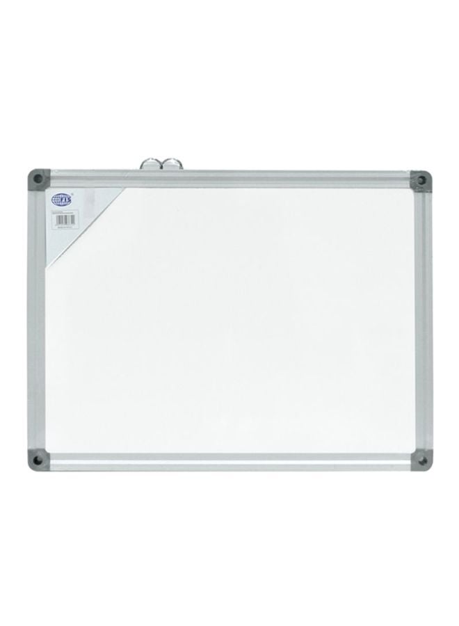FIS Double Sided White Board White/Silver