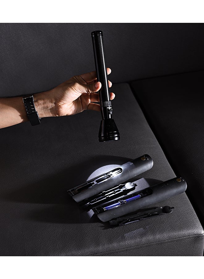 KRYPTON - Rechargeable LED Flashlight Black - Image 1