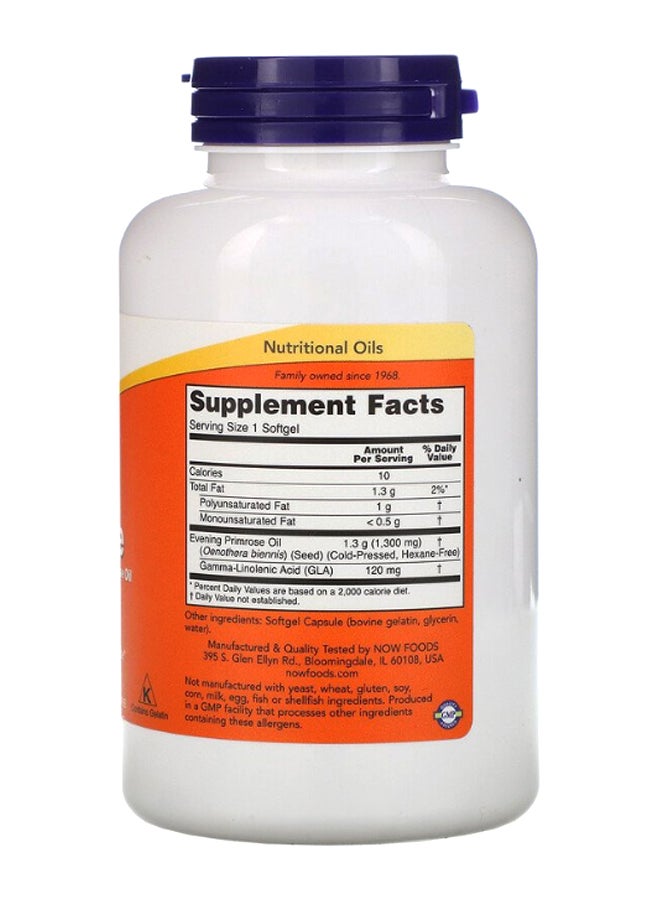 ناو فودز مكمل غذائي سوبر بريمروس من ناو فودز، 60 كبسولة هلامية - Image 2