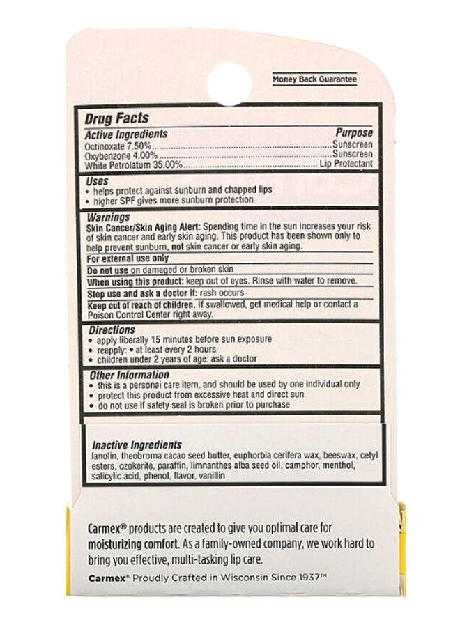 CARMEX Pack Of 3 Classic Medicated Lip Balm 3 x 4.25grams - Image 3