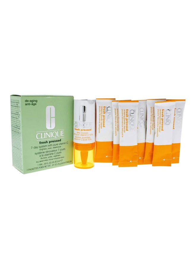 CLINIQUE - Pack of 4 Fresh Pressed Booster with 10% Pure Vitamin C - Image 1