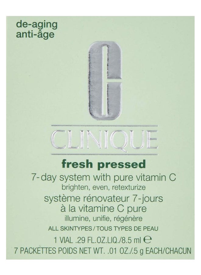 CLINIQUE - Pack of 4 Fresh Pressed Booster with 10% Pure Vitamin C - Image 1