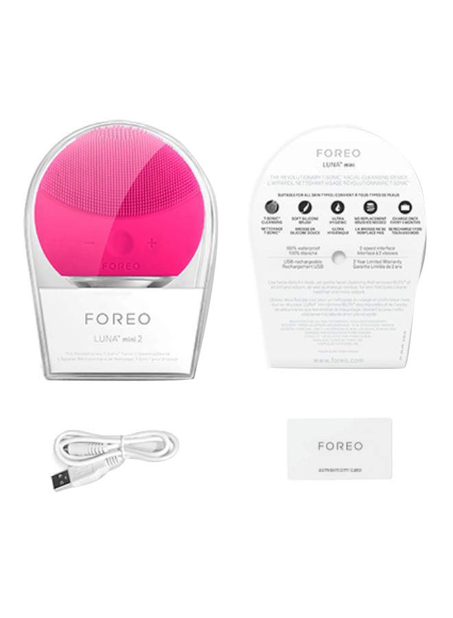 Generic Mini 2 Facial Cleansing Brush Pink - Image 4