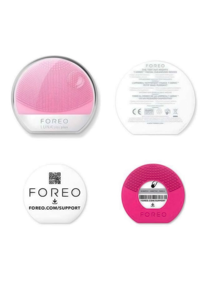 فرشاة تنظيف الوجه لونا بلاي بلس وردي لؤلؤي - Image 4