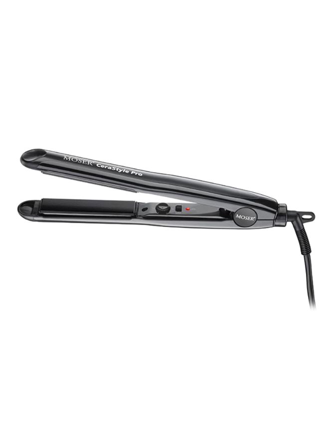 MOSER Cerastyle Pro Hair Straightener Black 210grams  - Image 1