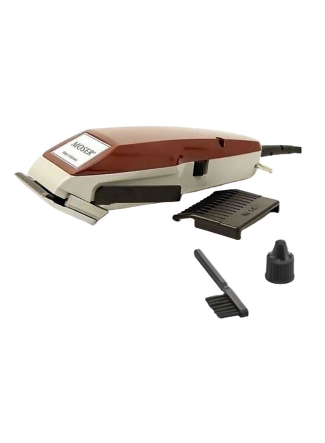MOSER Classic 1400 Professional Hair Trimmer Maroon/Silver  - Image 1