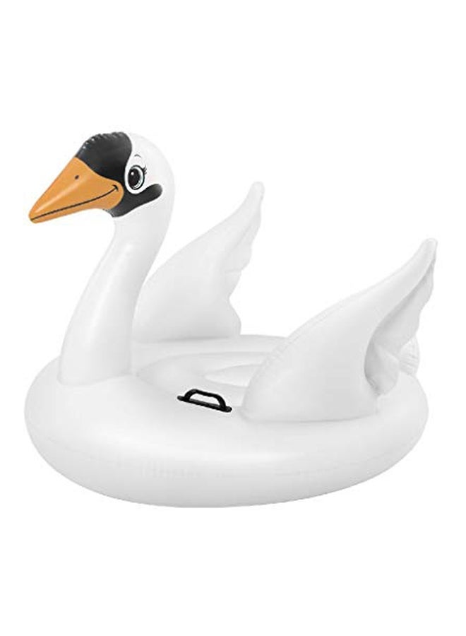 انتكس عوامة حوض سباحة للركوب قابلة للنفخ على شكل بجعة طراز 57557 - Image 2