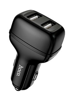 Leader Dual Port Car Charger Black