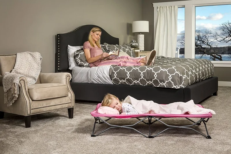 Regalo My Cot Portable Toddler Bed for Kids
