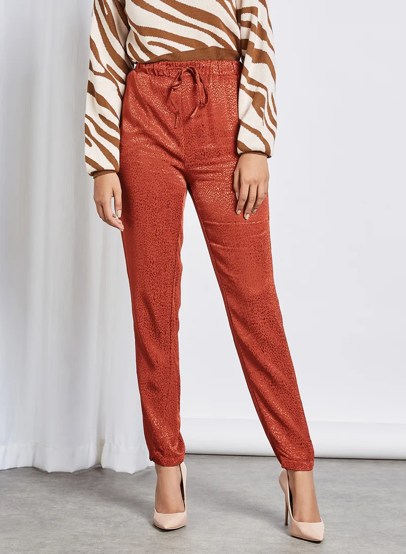 trendyol Leopard Print Pants