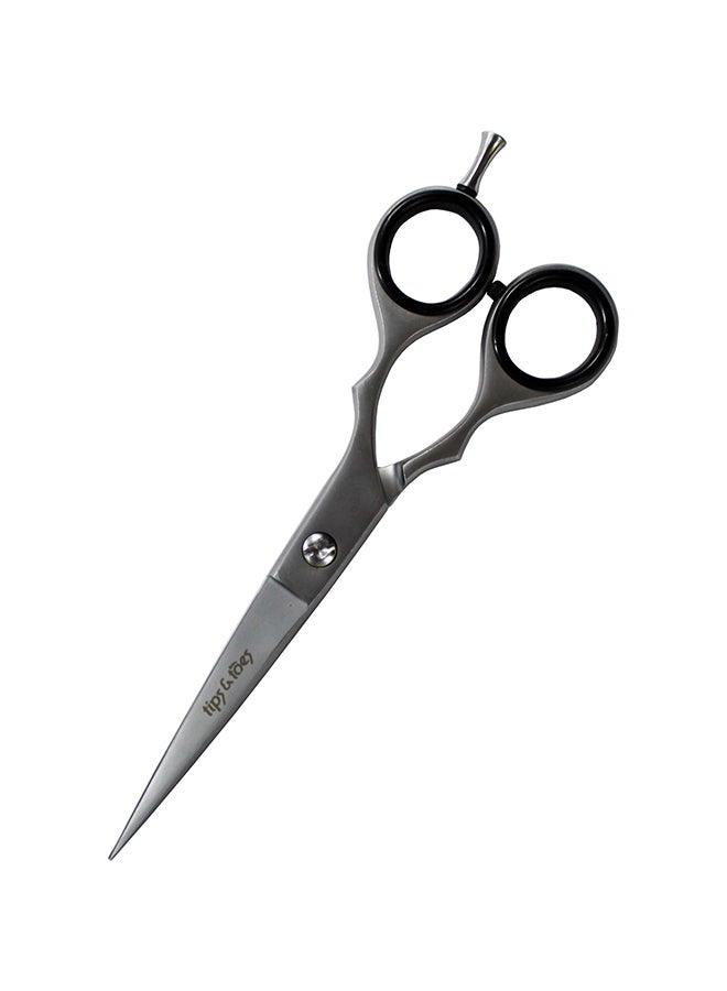 Tips & Toes - Professional Barber Scissors Black 15cm - Image 1