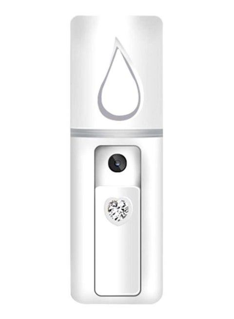 مرطب هواء قابل للشحن محمول بمنفذ USB أبيض