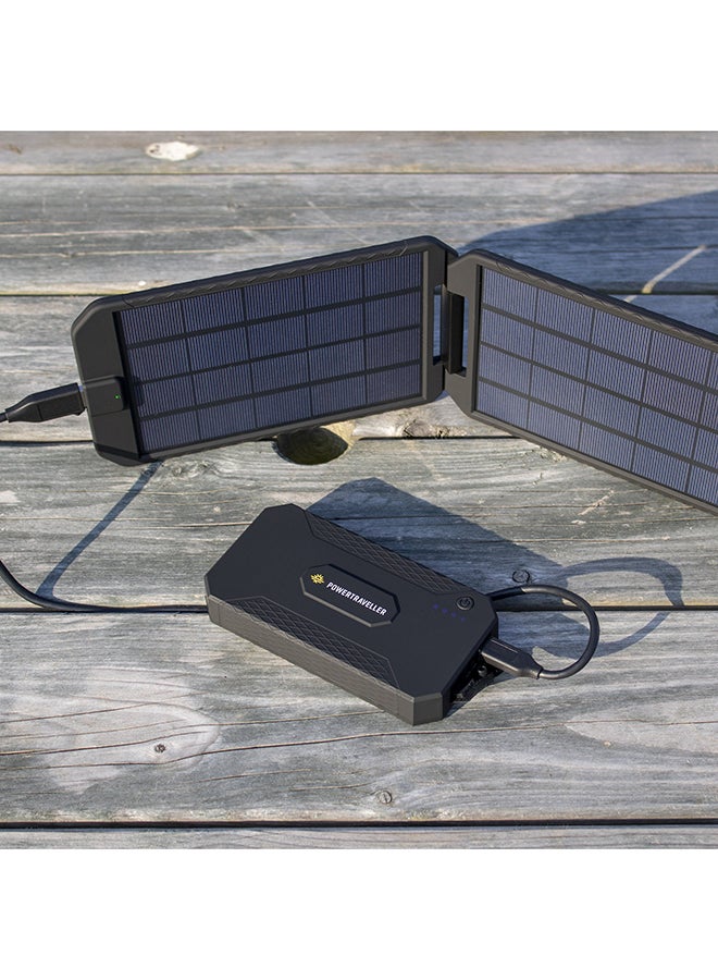 Powertraveller - Mini Solar Panel Black - Image 1