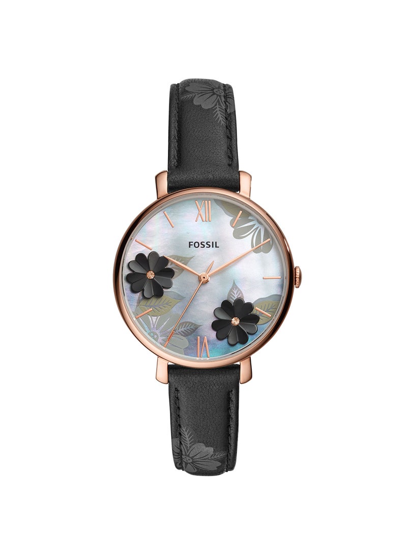 FOSSIL Women's Leather Analog Wrist Watch ES4535  - Image 1