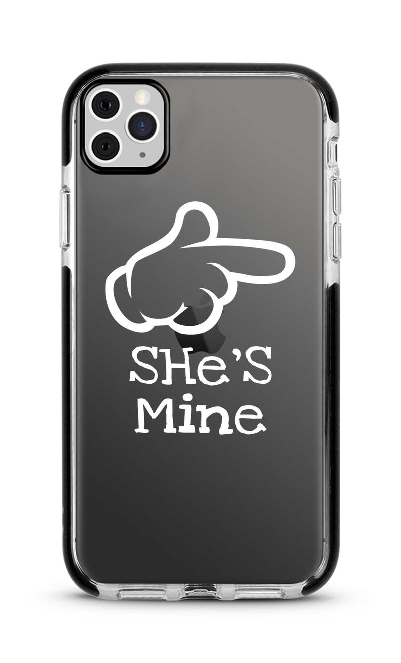 Stylizedd She's Mine Printed Case For Apple iPhone 11 Pro Black/White - Image 1