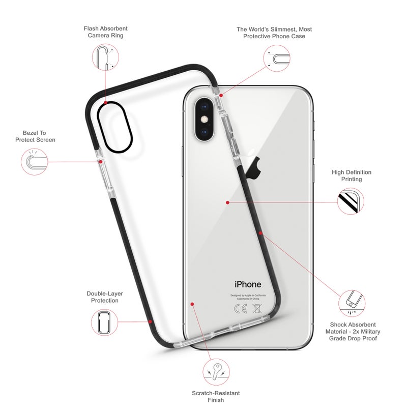 Stylizedd Protective Case Cover For Apple iPhone XS Max Bala Hoob Bala Bateekh Full Print - Image 2