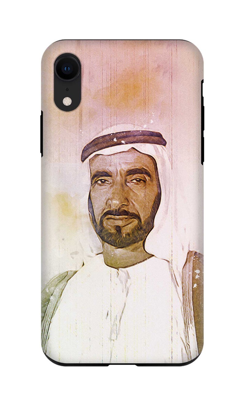 Protective Case Cover For Apple iPhone Xr The Wise Sheikh Zayed