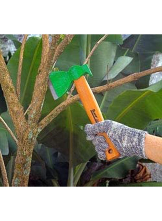 Trapp Hand Axe / Garden Hatchets with Wooden Handle Beige/Silver/Green  - Image 3