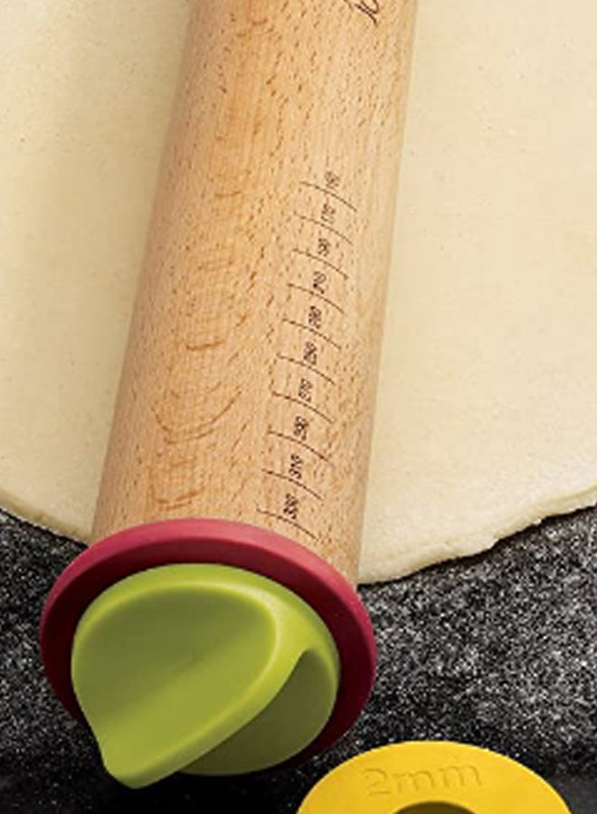 Joseph Joseph Adjustable Rolling Pin Beige 48.06 x 29.46cm  - Image 3