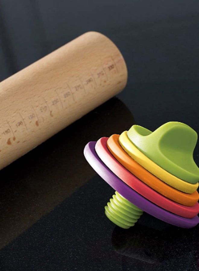 Joseph Joseph Adjustable Rolling Pin Beige 48.06 x 29.46cm  - Image 5